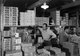 USA / Japan: Warehouse, M. Ogi, manager; S. Sugimoto, manager of Co-op; Bunkichi Hayachi. Manzanar Japanese American Internment Camp, Ansel Adams, 1943